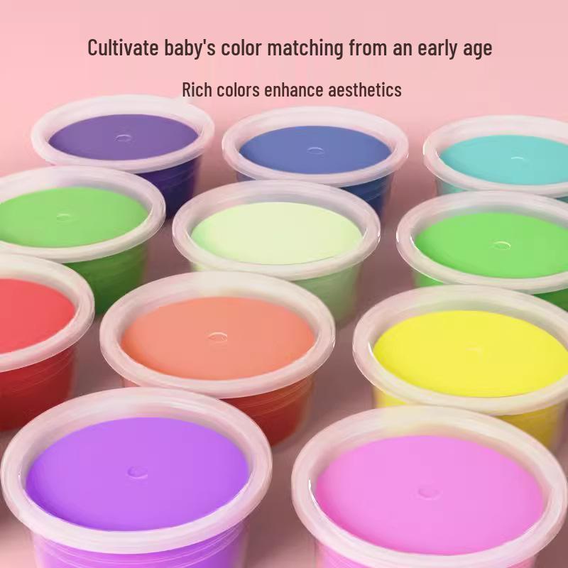 Super Light Non-Toxic Children's Clay Set - 36 Colors of Colored Plasticine for Kindergarten
