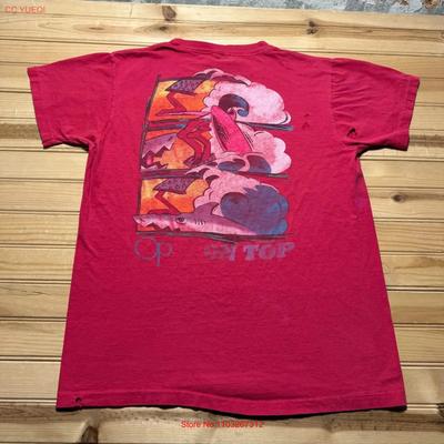 Vintage 90s Ocean Pacific On Top Surfer Tropical Beach Skater T Shirt Usa Size Xl Vintage Soft Unisex Streetwear Fashion