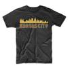 Kansas City Shirt - Retro Vintage Style Kansas City Missouri Skyline T-Shirt
