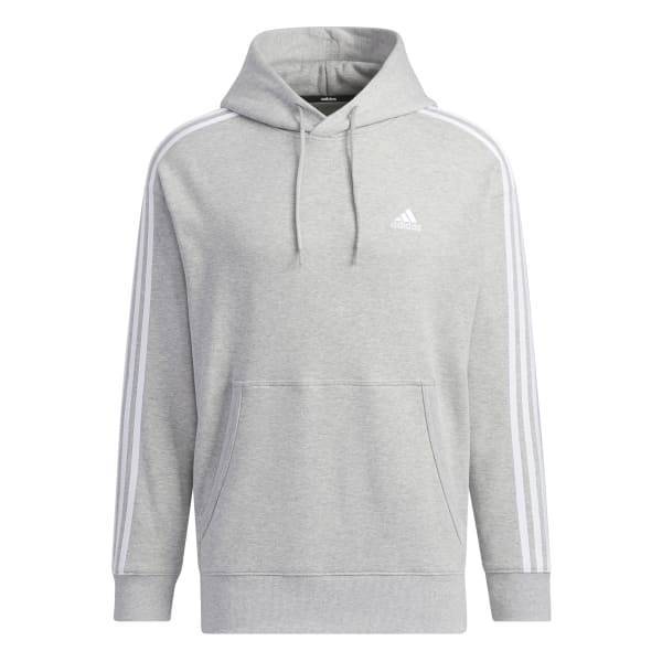 Adidas Unisex Daily Spring Fall Loose Fit Hoodie Jf3984 Essential+ 3s Pullover Hoodie