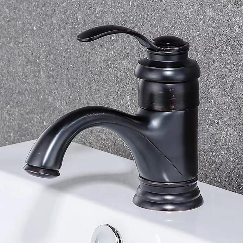 Gold Basin Faucet Hot and Cold Mixers Antique Wash Basin Faucet Taps Teapot Faucets