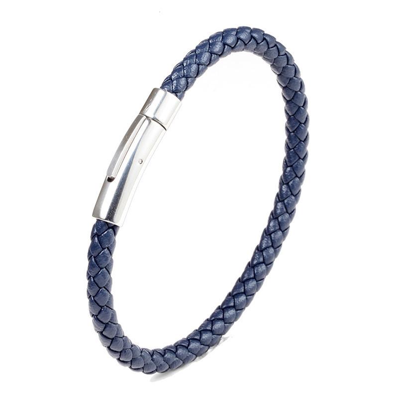 

Creative Men s 6 Leather Rope Braided Bracelet Leather Couple Bracelet Accessories