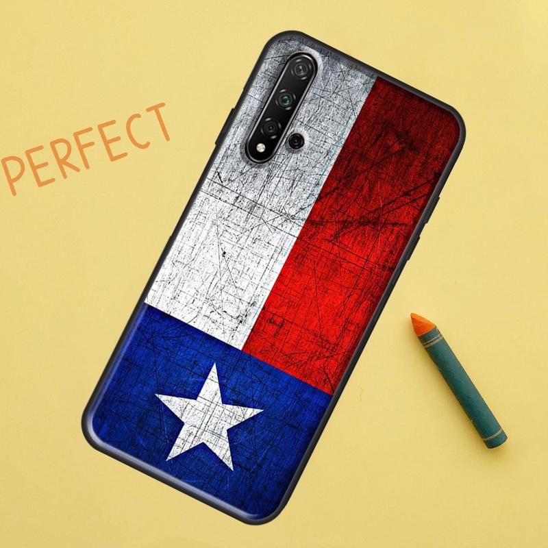 

Чехол с флагом Техаса для Huawei Nova 10 9 SE 5T Y90 Y70 Y60 Y61 Nova 3i 7i 8i 11i P20 P40 P30 Lite P60 Pro Huawei Nova 3i