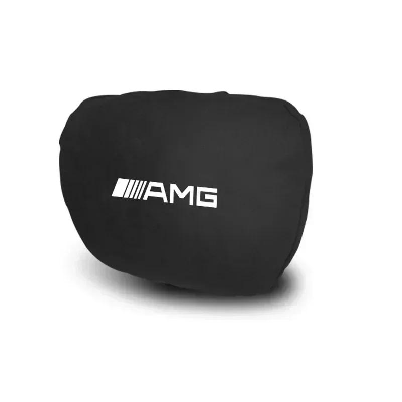 CFC1 2025 For Mercedes-Benz 1pcs Car Seat Head Neck Rest Car Pillow Neck Headrest Cover Vehicular Pillow Seat Headrest For Mercedes b