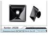 Lisheng High-Frequency Horn Speaker: 10, 12, 15-inch Flat Mouth ABS Plastic Driver