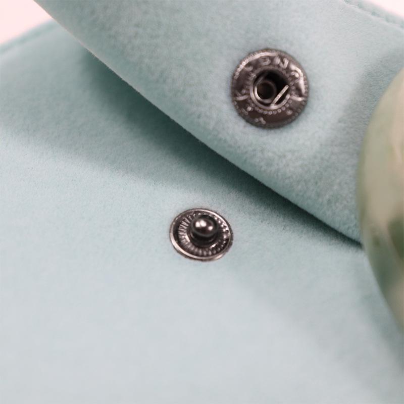 Sametový šperkový sáček se stahovací šňůrkou a zapínáním na patentku - Silný, jemný úložný sáček na prsteny, náhrdelníky a náušnice