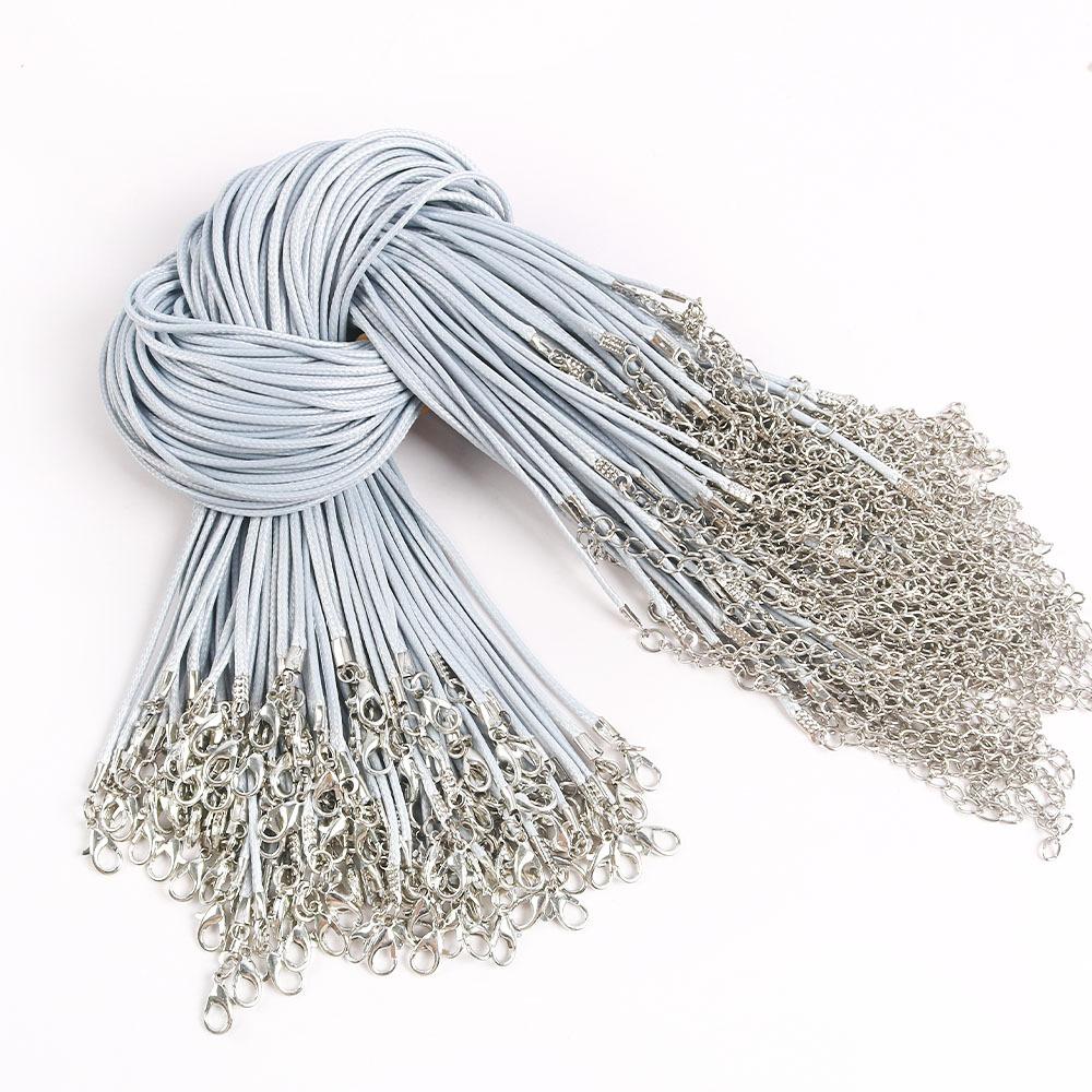 50Cm Wax Thread Necklace Rope Colored Wax Thread Rope Neck Chain Pendant Pendant Rope Braided Rope Pendant Rope