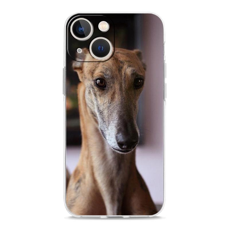 Phone Case For iPhone 17 Air Cases iPhone 16 15 12 13 14 Pro Max SE 7 8 Plus iPhone11 Clear Soft Cover Galgo Greyhound Dog
