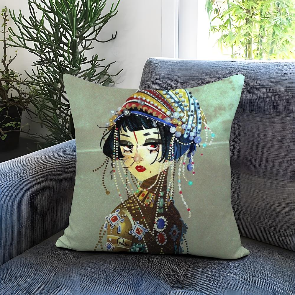 Love Death & Robots Cushion Cover Comfortable Reversible Pillow Cover Ideal for Car Sofa Bedroom & Beyond