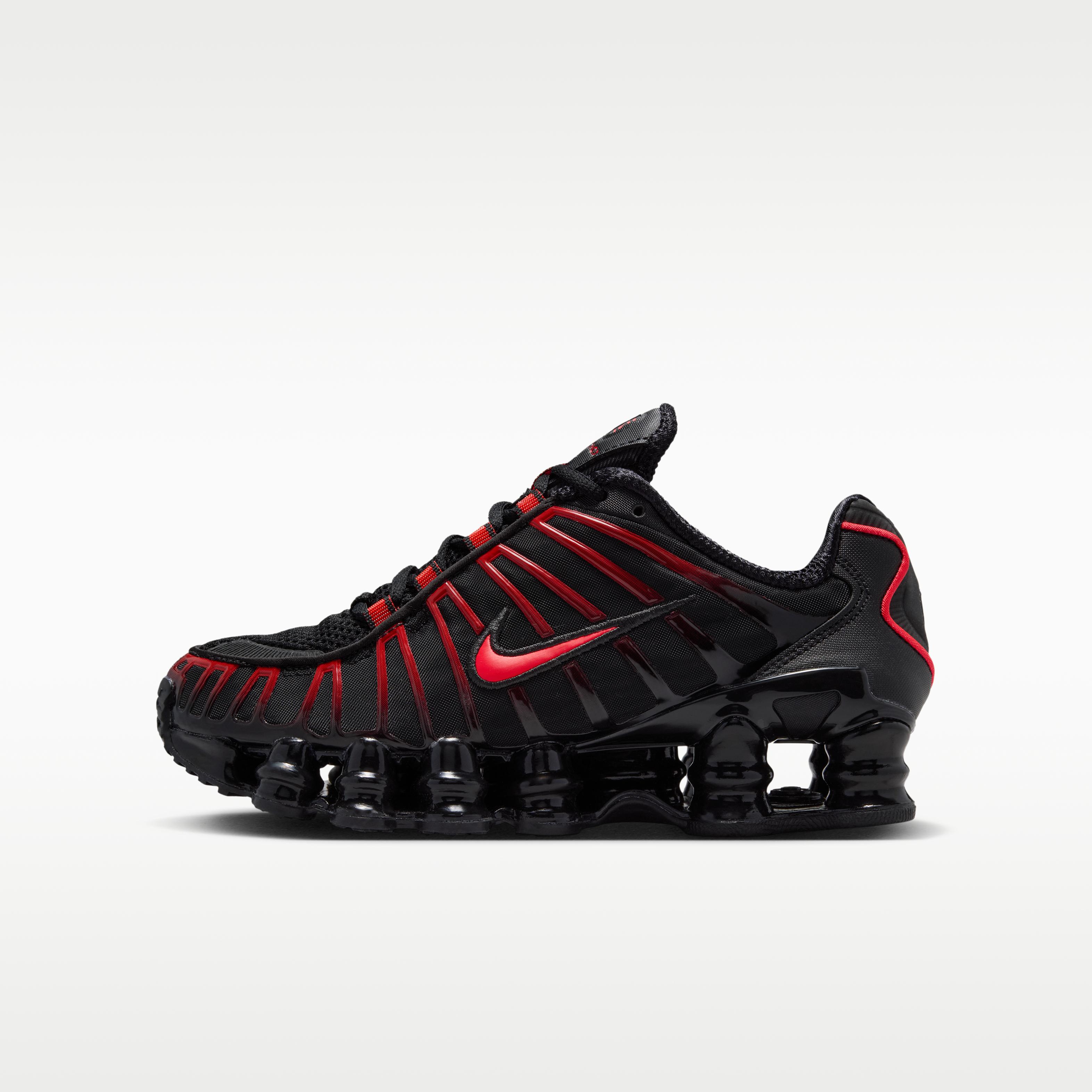 Nike Shox TL Черный Светло-Красный (GS) 39