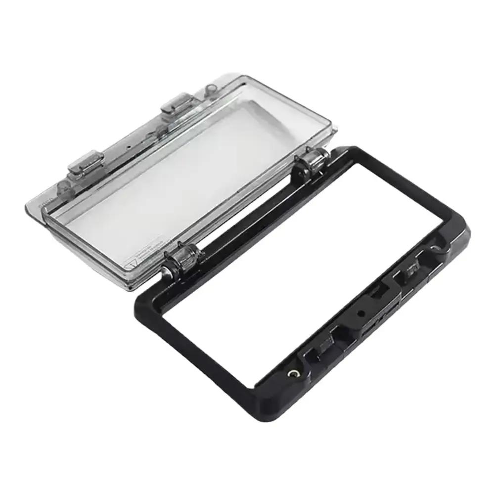 

For GMW H9 Car Rear Air Conditioning Panel Anti Kick Conditioning Air Cover Accessories Protection T3W4 чёрный