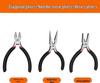 5-Inch Handmade Mini Pliers: Needle-Nose, Diagonal, Slip-Joint, Wire Cutters, Bent-Nose