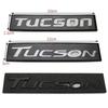 ankfz6 Stickers for Hyundai ABS Rear Trunk Emblem Kona I30 Tucson Sonata Elantra Accent Veloster 3D Car Chrome Tailgate Body Side Badge