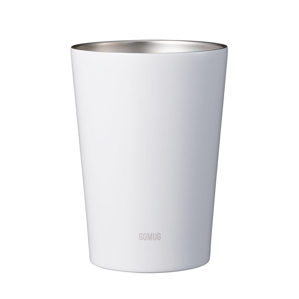 CB Japan Convenience Store Coffee Mist Vacuum Stainless CAFE GOMUG Tumbler, 460ml, Gray, Insulated, Steel, Double-Walled, Medium,