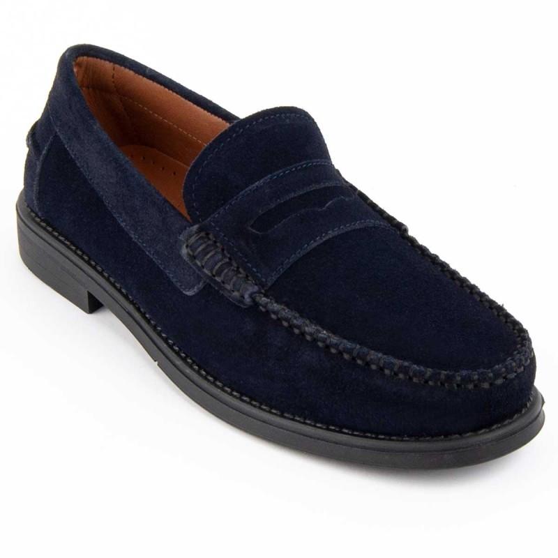 Herren-Leder-Mokassin. Purapiel Moretto4 102882