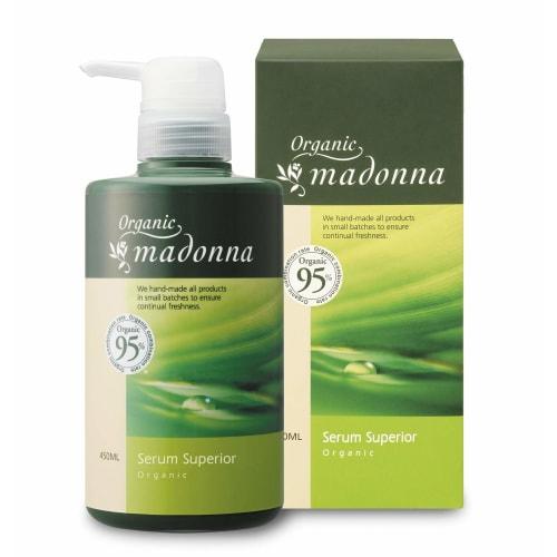 Organic Madonna Serum Superior 450ml (95% organic, maternity body cream for sensitive skin, highly moisturizing, uncolored)