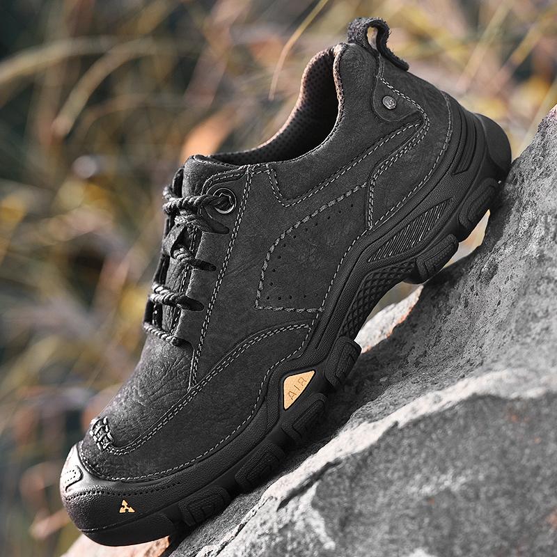 Hochwertige Designer Beliebte Wanderschuhe Mann Nubuk Echtleder Herren Sneaker Outdoor Stiefeletten Luxus Herrenschuhe Retro