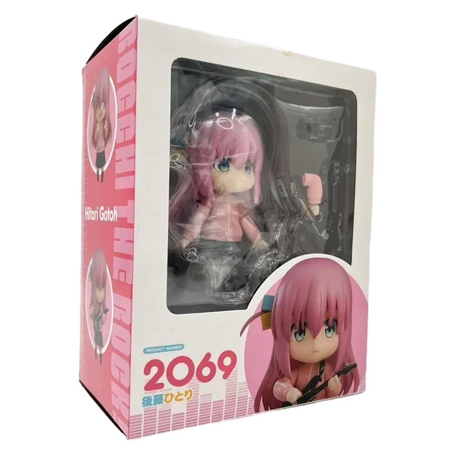 10cm BOCCHI THE ROCK! Anime Figure #2069 Gotoh Hitori Action Figure Kawaii Guitarist Girl Figure PVC Collectible Model Toys