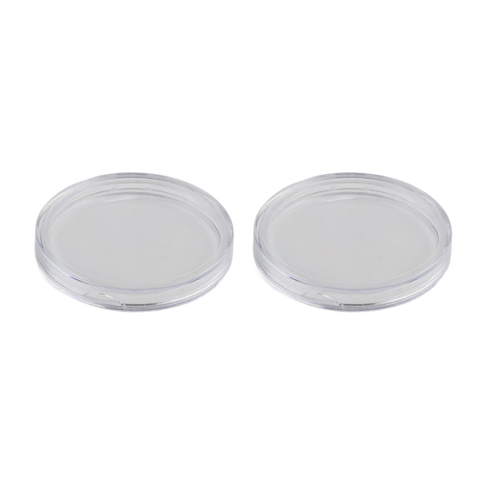 

Pack Coin Storage Holder Plastic Round Set 100Pcs 39MM Case Decoration Holder Suitable Supply Useful Brand New China Mainland