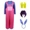 Halloween magic number circus cos Pamney clown onesie children's day stage costume