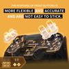 eXtremeRate Face Clicky Kit Compatible with PS5 Controller and Custom Hard Silicone Tactile Switch Action Button Mouse Click Kit Compatible with PS5