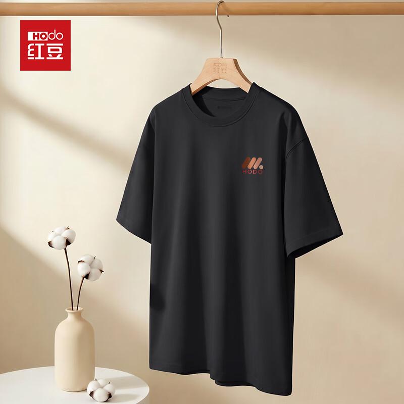 Hodo Men s Pure Cotton Gradient Print Round Neck T-Shirt 3XL