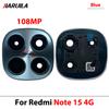 1Pcs Black Rear Back Camera Glass Lens With Frame For Xiaomi Redmi Note 11 Pro 1G 1G Note 11 1G Camera Glass With Adhesive