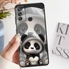 Case for Motorola Moto G60s G52 G53 G30 G22 Edge40 Edge 20 Pro 30 Lite G51 G73 G50 G71 G32 Phone Cover Cute Panda