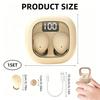 Mini Invisible Earbuds Bluetooth TWS Wireless Earphones HIFI Stereo Noise Reduction Heasets with Microphones Headphones