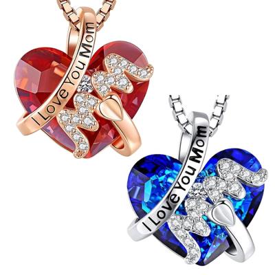Collane con Ciondolo a Cuore Collane Piccole a Cuore Collane Choker Collane da Uomo Collana con Cuore di Cristallo per Donne Gioielli Regalo