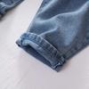 Kids Clothes Spring Boys Blue Jeans Casual Cartoon Trousers Children Jeans Soft Denim Pants