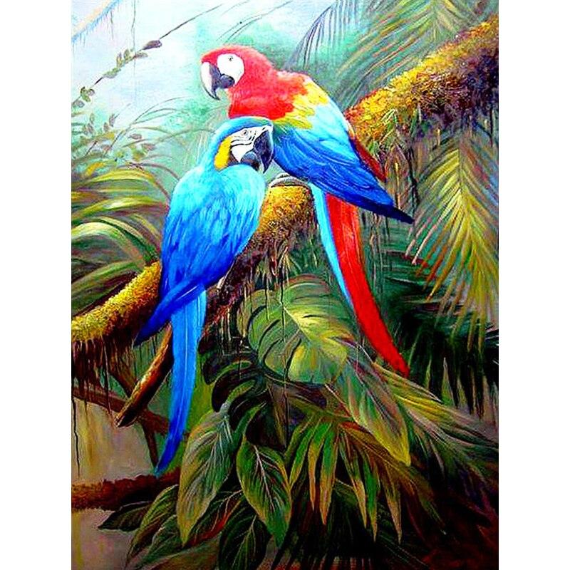 5D DIY pictura cu diamante broderie cu diamante, animale, pasăre, punct de cruce, complet rotund, burghiu, artizanat, decorațiuni pentru acasă, cadou manual