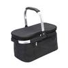 Foldable Insulated Bag Picnic Basket Food Delivery Insulation Handbag for Camping