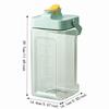 2 Pcs With Faucet Fridge Cold Kettle 3.5L Juice Container Durable Cold Water Bottle  For Home