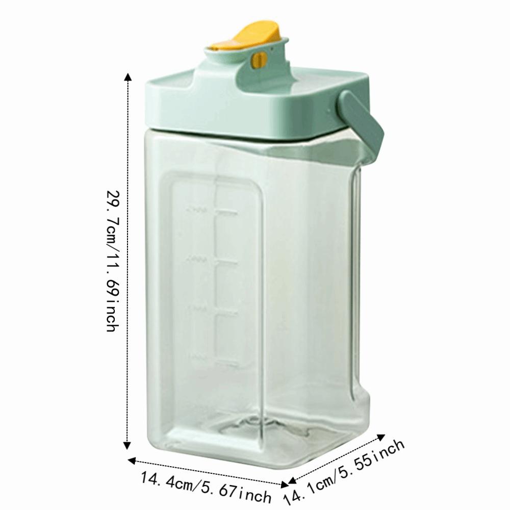 2 Pcs With Faucet Fridge Cold Kettle 3.5L Juice Container Durable Cold Water Bottle For Home