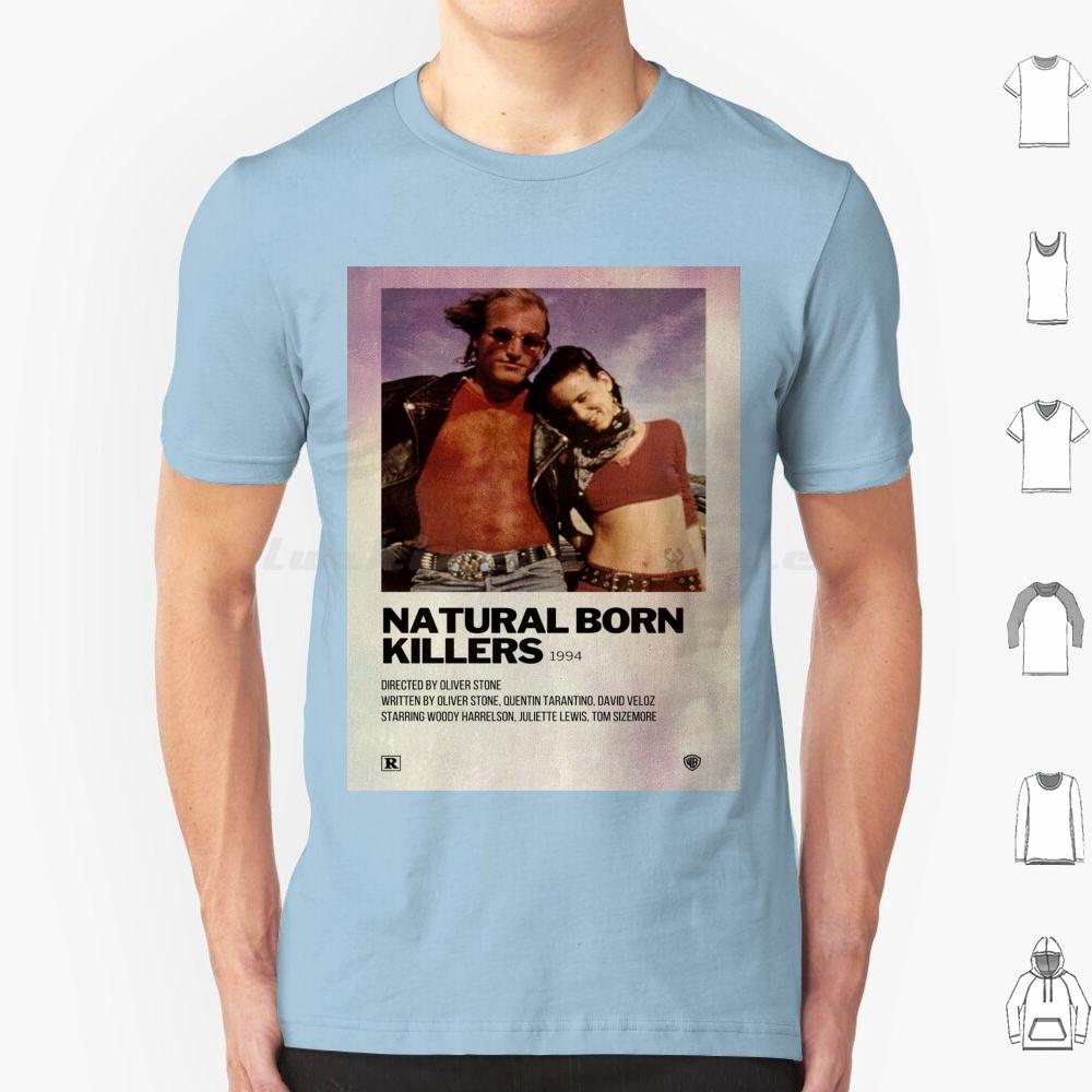 Natural Born Killers Poster T Shirt Big Size 100 Cotton Natural Born Killers Quentin Tarantino Tarantino Mickey And Mallory