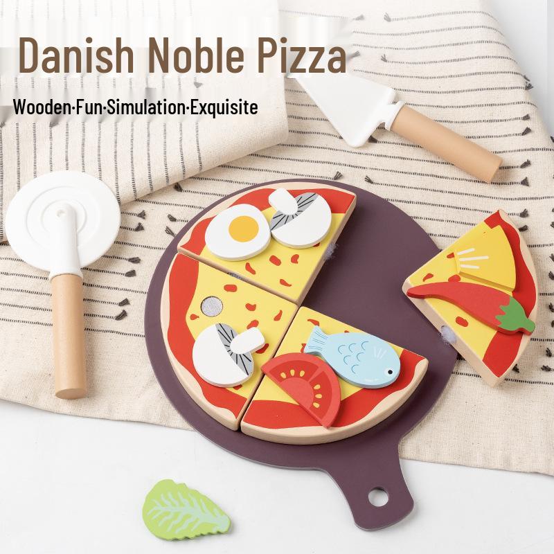 Wooden Danish Ice Cream & Tea Playhouse Toy for Kids & Parents