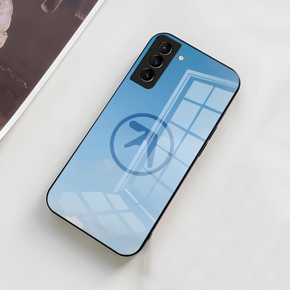 Aphex Twin Symbol Logo Phone Case For Samsung A56 A36 A26 A16 A15 A25 A35 A55 A14 A34 A24 A54 Glass Case