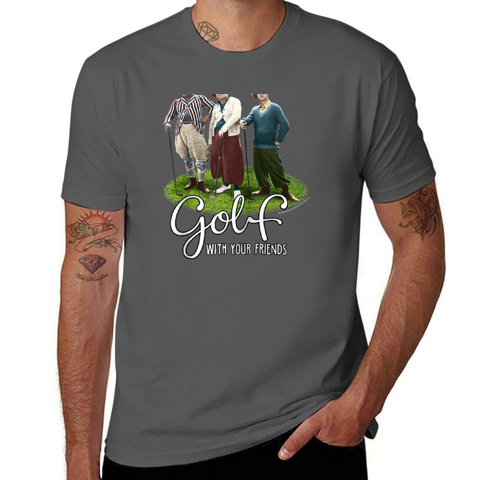 

T-Shirt Wih shirt Golf Hree Ee man graphic Friends man S- t He tshirt Sooges Your Raglan Baseball 4XL