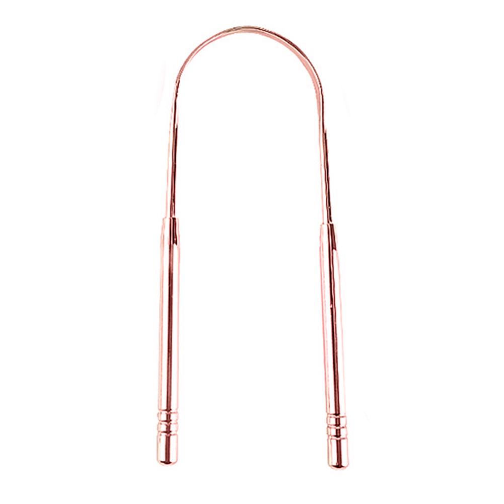 Čistič škrabek na jazyk z nerezové oceli Čistič čerstvého dechu Ústní hygiena s krabičkou