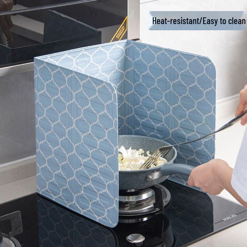 Foldable Aluminum Foil Kitchen Splatter Shield