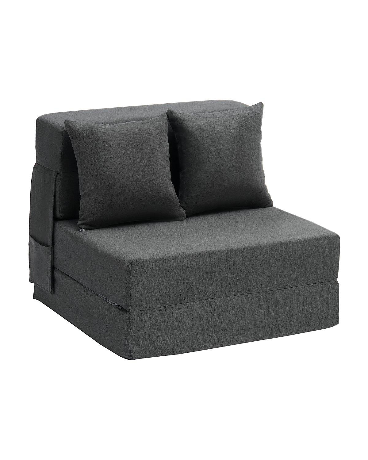 VEVOR Folding Sofa Bed, 3-in-1 Foldable