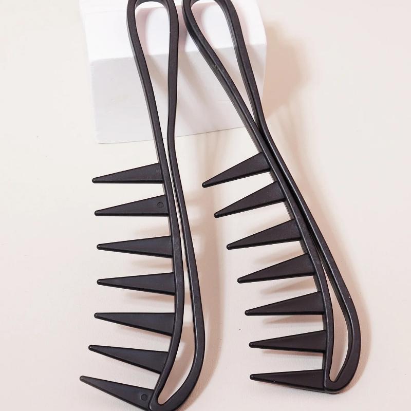 Large hair comb with wide teeth, Shun hair hair hair removal comb, suitable for dry and wet hair, suitable for men and women