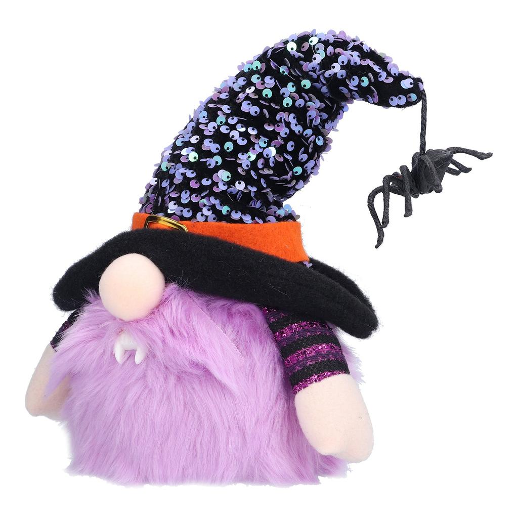 Halloween Decorations Illuminated Dwarf Ornaments Halloween Glowing Faceless Doll for Christmas