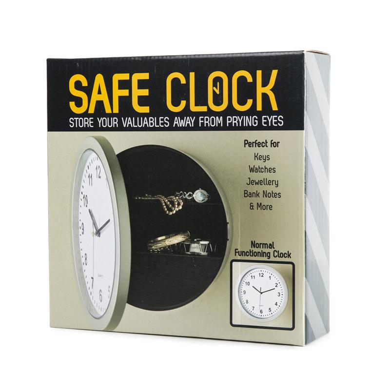 European Style Wall Clock with Hidden Jewelry Storage – Decorative and Personalized Home Décor