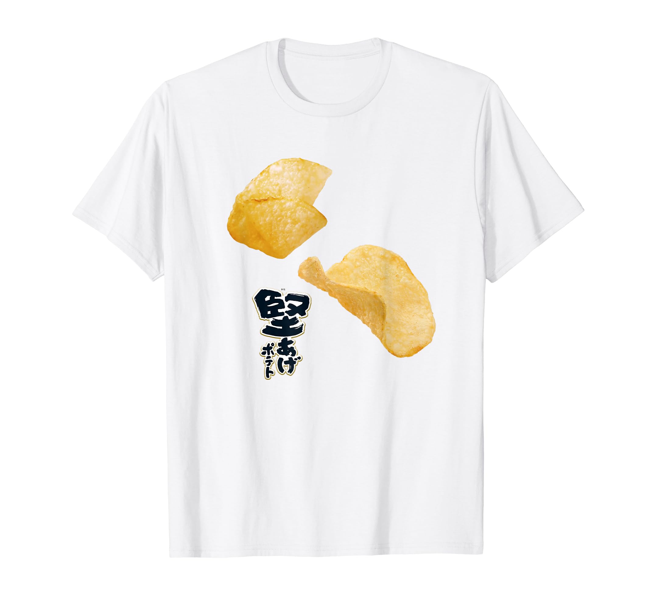 

Kataage Potatoes, Lightly Salted, Snack, Gift, Calbee Official Merchandise, T-Shirt