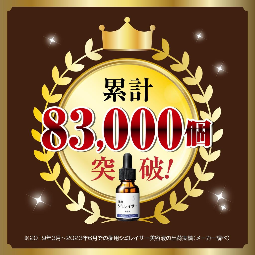 Shimirecer Médicamenté Sérum Shimirecer Blanchissant Kératine Hydratant Contient l'Ingrédient Actif Dipotassium Fabriqué par Shining Official 20mL Z608025 TA,