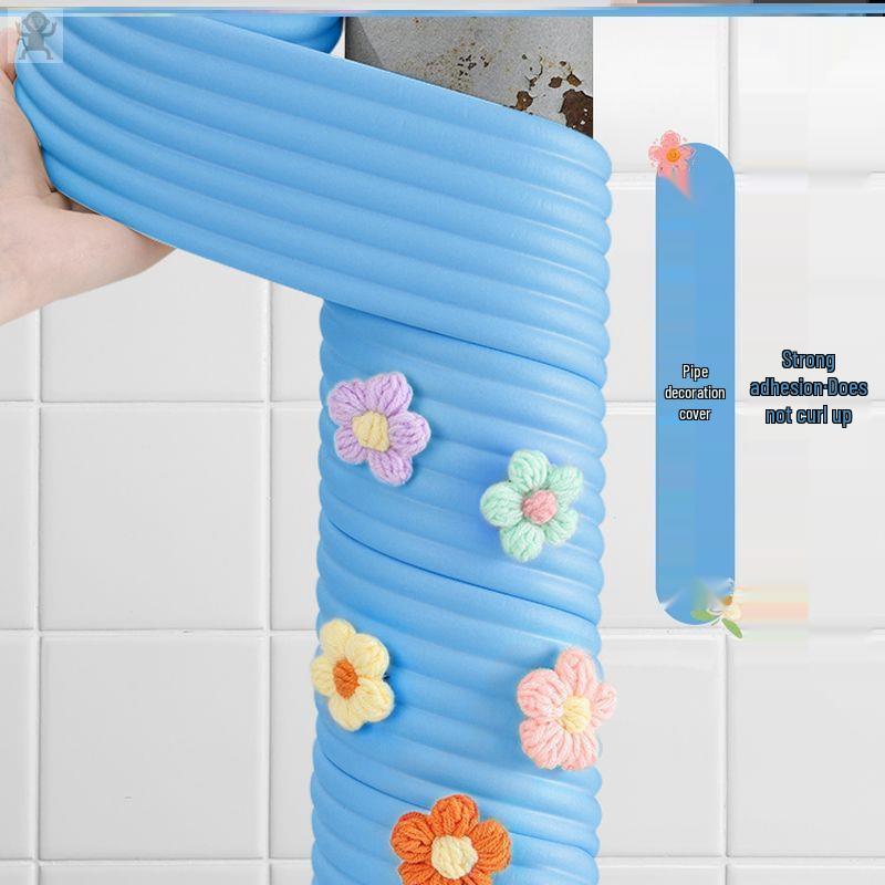 Pillar Wrap: Decorative Sleeve for Concealing Natural Gas & Downpipes