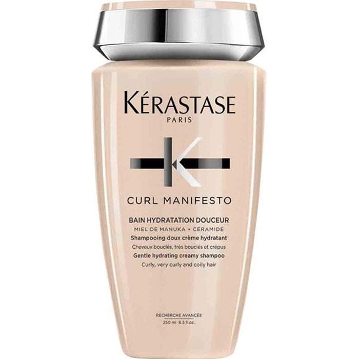 Kérastase Shampoing Bain Curl Manifesto Hydratation Douceur 250ml