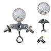 Center Angle Connection Roof Holder Steel 8mm Thread Tent Building Deliveries Campfire Frame